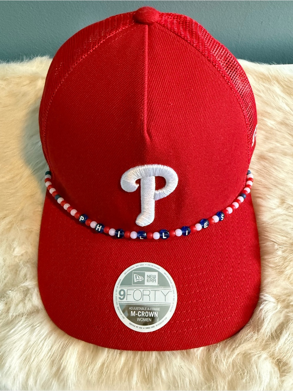 New Era 9Forty Philadelphia Phillies Women's Friendship Snapback Hat